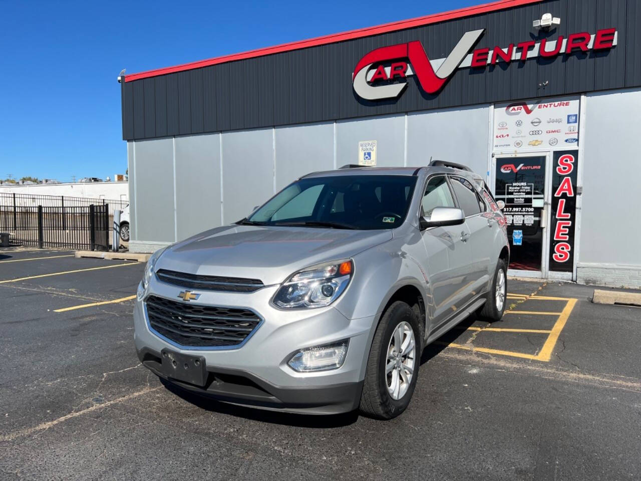 2017 Chevrolet Equinox for sale at Carventure in Lansing, MI