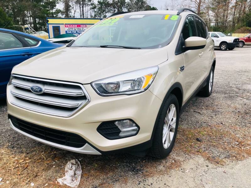 2018 Ford Escape for sale at Capital Car Sales of Columbia in Columbia SC
