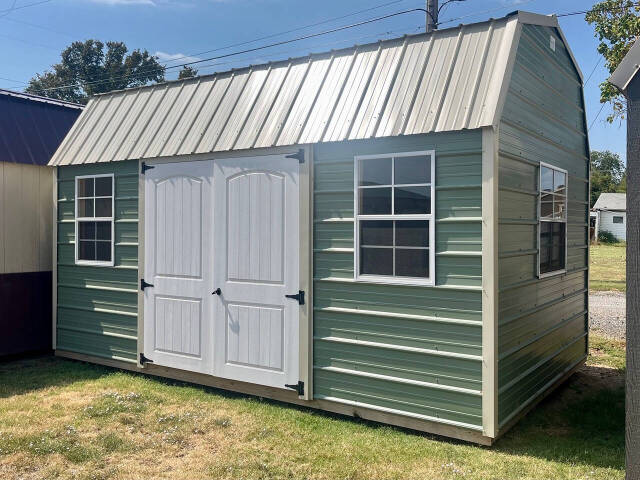 Burnett Affordable Buildings 10x16 Side Lofted Barn Image