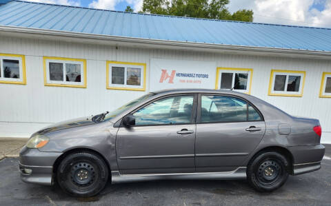 2007 Toyota Corolla for sale at Hernandez Motors in Rocky Face GA