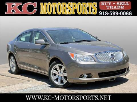 2011 Buick LaCrosse for sale at KC MOTORSPORTS in Tulsa OK