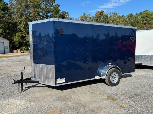 2025 South River Cargo 6x12SA Enclosed Cargo for sale at Cross Resurrection Golf Carts and Trailers in Rincon, GA