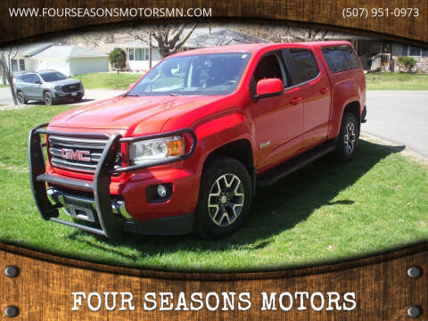 2016 GMC Canyon for sale at FOUR SEASONS MOTORS in Plainview MN