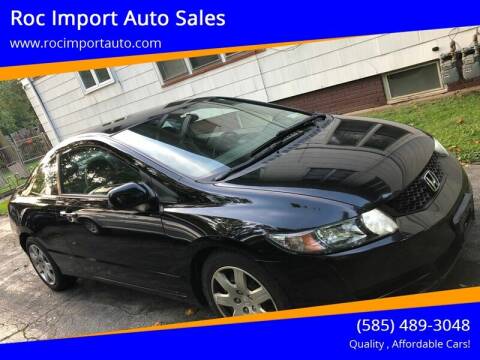 2010 Honda Civic for sale at Roc Import Auto Sales in Rochester NY