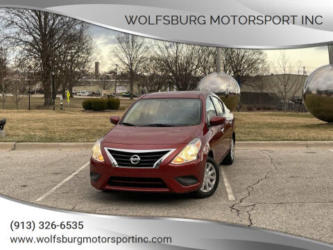 2019 Nissan Versa for sale at WOLFSBURG MOTORSPORT INC in Shawnee KS