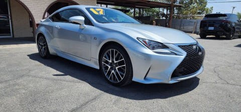 2017 Lexus RC 200t for sale at FRANCIA MOTORS in El Paso TX