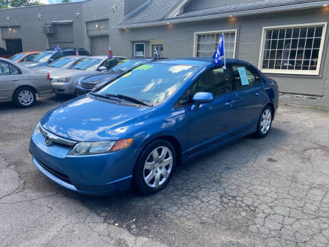 2006 Honda Civic for sale at MILL STREET AUTO SALES LLC in Vernon CT