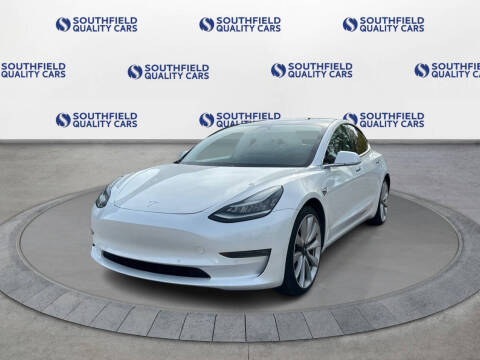 2019 Tesla Model 3 for sale at SOUTHFIELD QUALITY CARS in Detroit MI