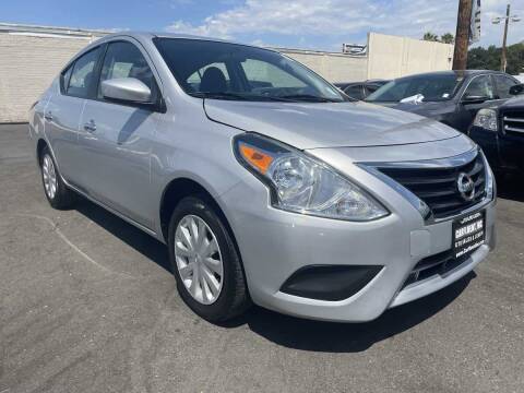 2017 Nissan Versa for sale at CARFLUENT, INC. in Sunland CA