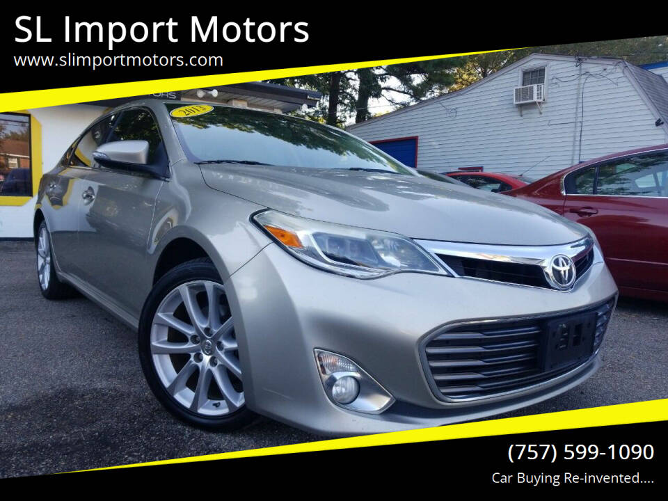 2013 Toyota Avalon for sale at SL Import Motors in Newport News, VA