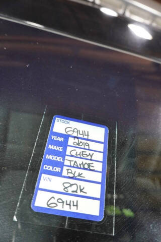 2019 Chevrolet Tahoe Special Service