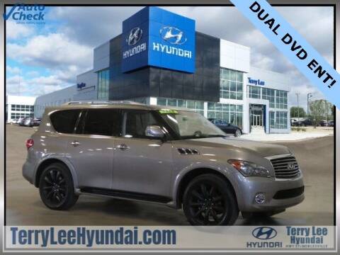 2014 Infiniti QX80 for sale at Terry Lee Hyundai in Noblesville IN