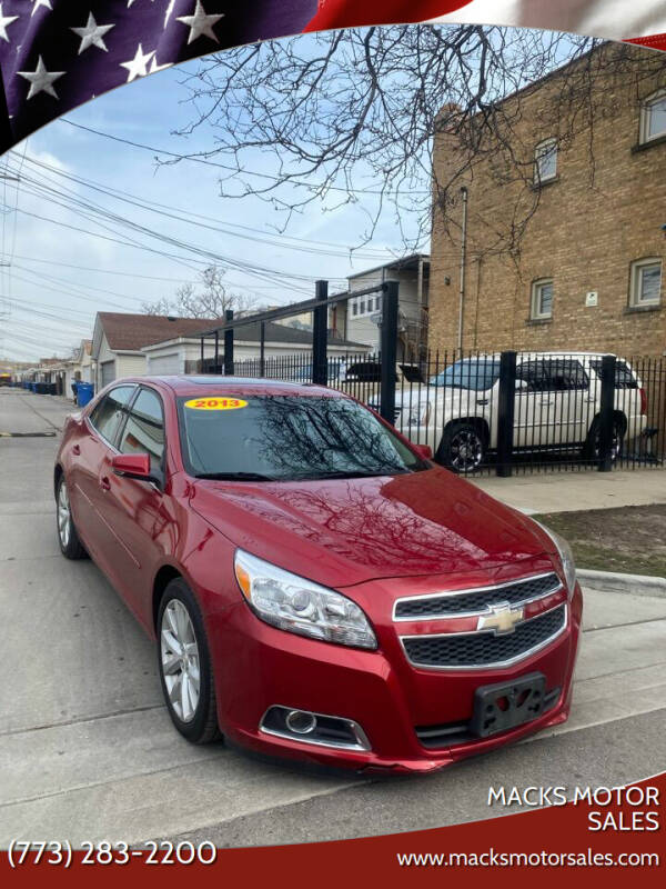 2013 Chevrolet Malibu for sale at Macks Motor Sales in Chicago IL