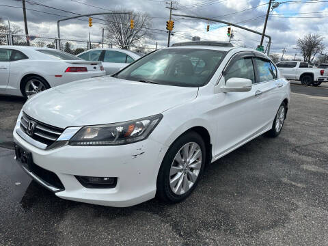 2015 Honda Accord for sale at American Best Auto Sales in Uniondale NY