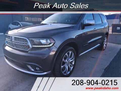 2016 Dodge Durango Citadel Anodized Platinum