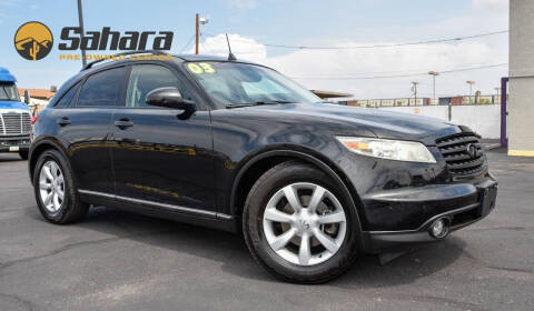 2003 Infiniti FX35 for sale at Sahara Pre-Owned Center in Phoenix AZ