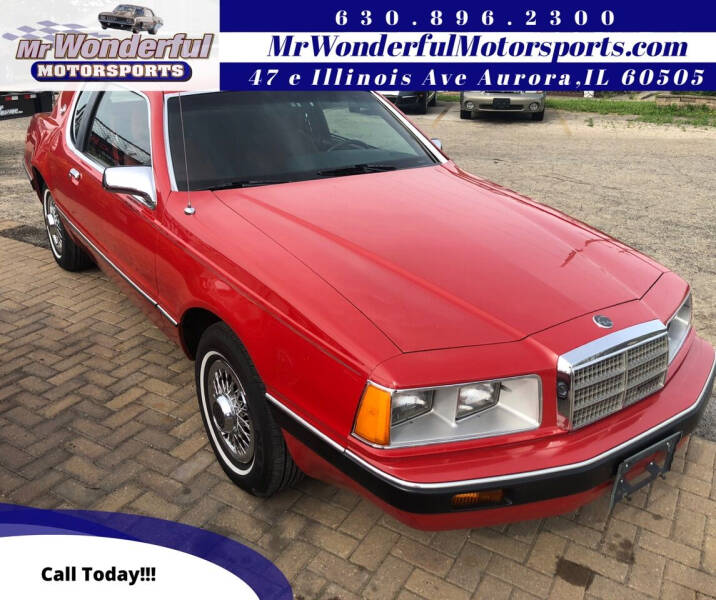 1986 Mercury Cougar for sale at Mr Wonderful Motorsports in Aurora IL