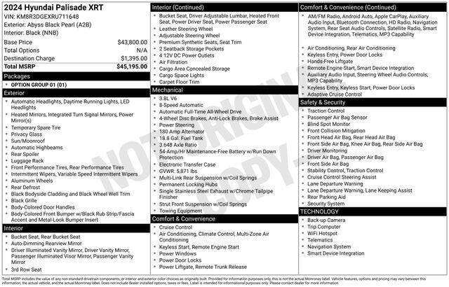 2024 Hyundai Palisade XRT