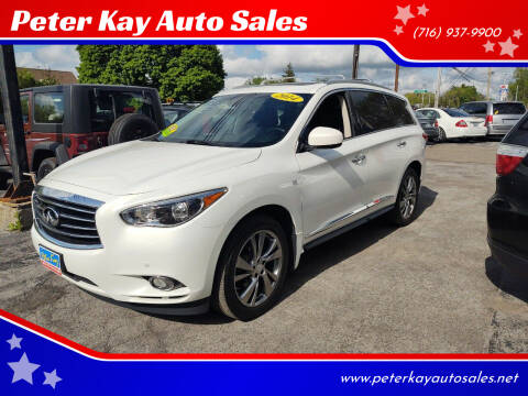 2014 Infiniti QX60 for sale at Peter Kay Auto Sales in Alden NY