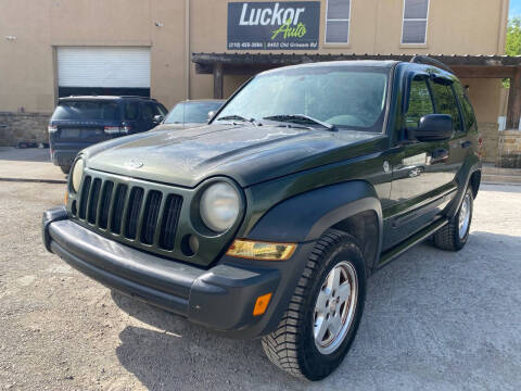 2007 Jeep Liberty for sale at LUCKOR AUTO in San Antonio TX