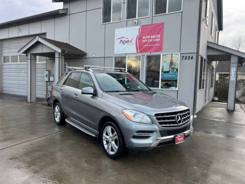 2013 Mercedes-Benz M-Class for sale at Apex Motors Tacoma in Tacoma WA