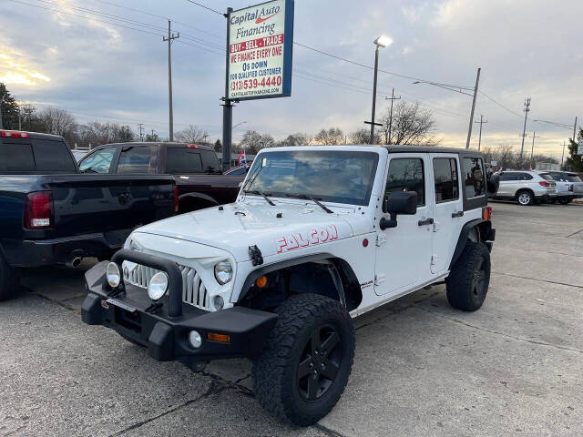 2015 Jeep Wrangler Unlimited for sale at Capital Auto Financing in Redford, MI