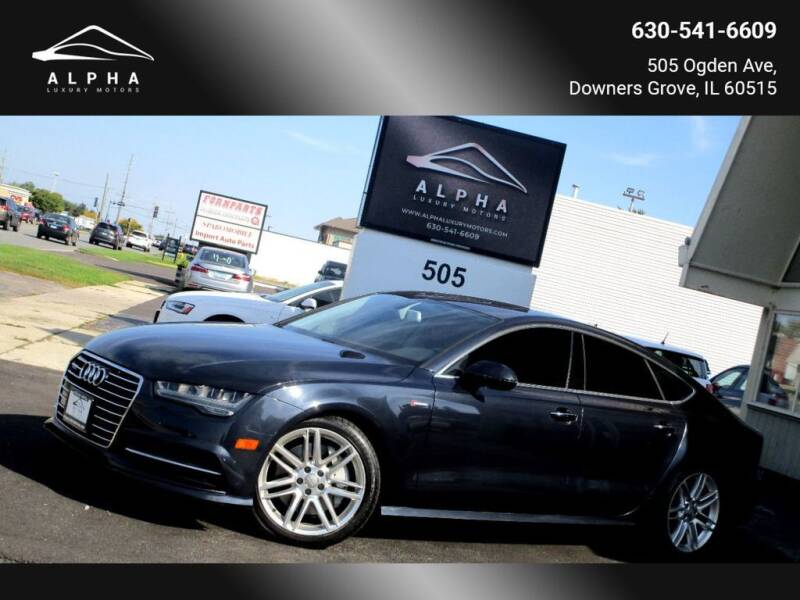 2016 Audi A7 for sale at Alpha Luxury Motors in Downers Grove IL