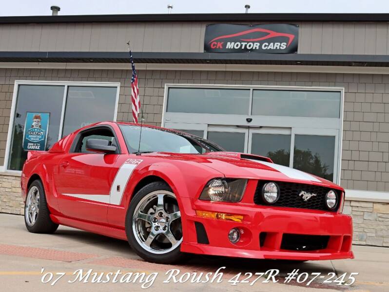 2007 Ford Mustang for sale at CK MOTOR CARS in Elgin IL