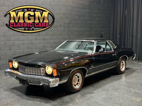 1975 Chevrolet Monte Carlo for sale at MGM CLASSIC CARS in Addison IL