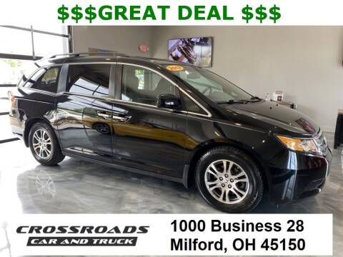 2012 Honda Odyssey for sale at Crossroads Car & Truck in Milford OH