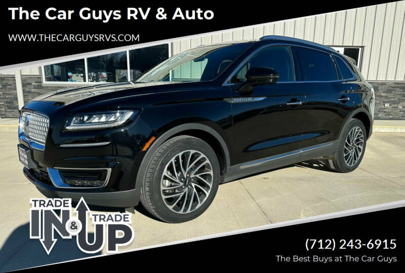 2020 Lincoln Nautilus for sale at The Car Guys RV & Auto in Atlantic IA