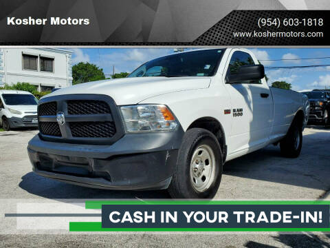 2018 RAM 1500 for sale at Kosher Motors in Hollywood FL