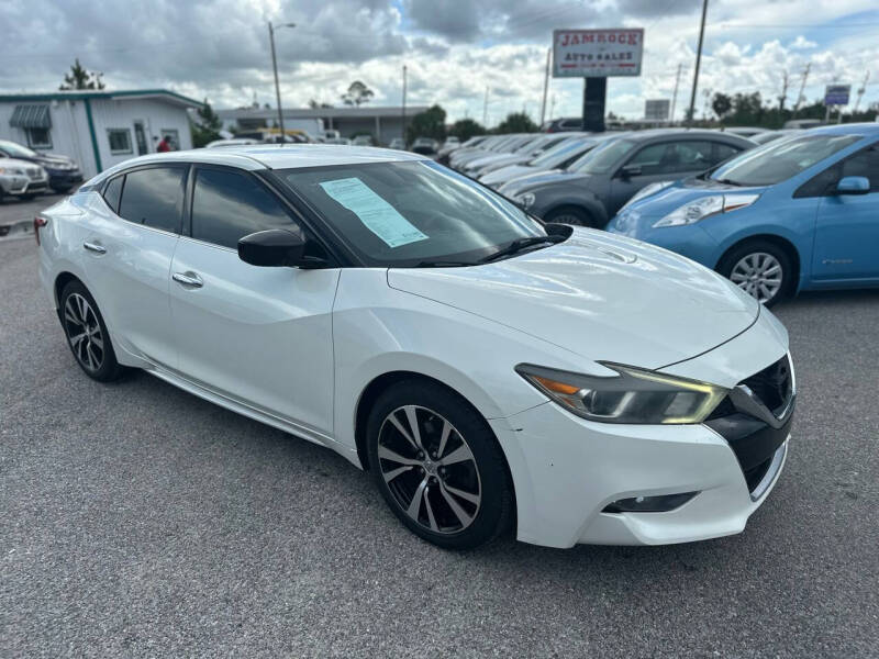 2018 Nissan Maxima for sale at Jamrock Auto Sales of Panama City in Panama City FL