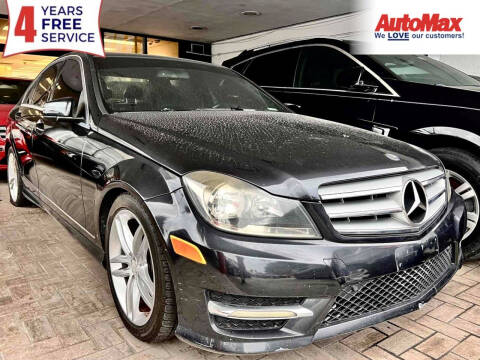 2012 Mercedes-Benz C-Class for sale at Auto Max in Hollywood FL