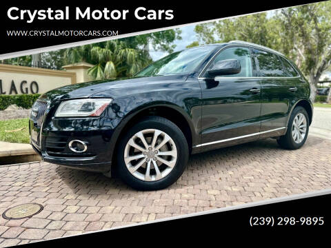 2015 Audi Q5 for sale at Crystal Motor Cars in Fort Myers FL