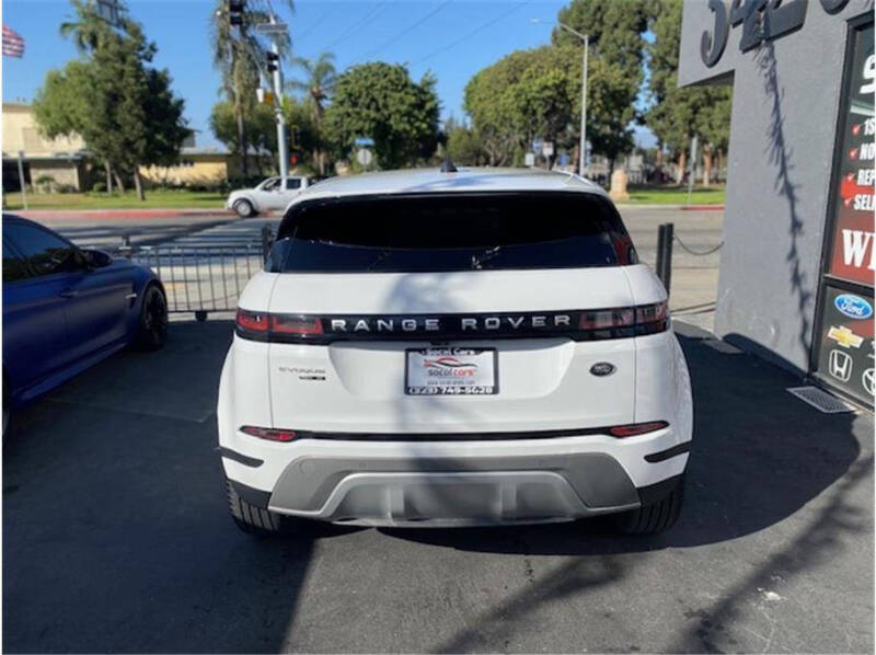 2020 Land Rover Range Rover Evoque SE
