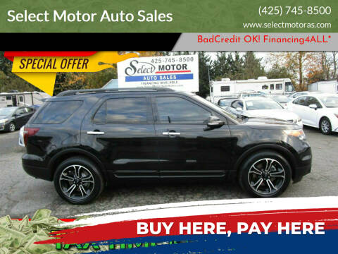 2014 Ford Explorer for sale at Select Motor Auto Sales in Lynnwood WA