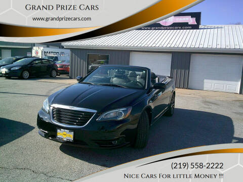 2012 Chrysler 200 for sale at Grand Prize Cars in Cedar Lake IN