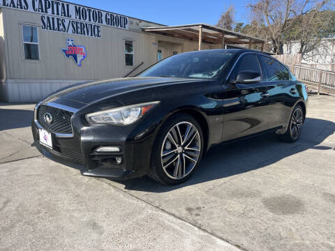 2014 Infiniti Q50 for sale at Texas Capital Motor Group in Humble TX