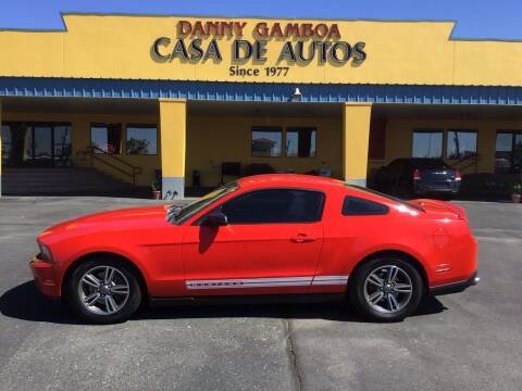2012 Ford Mustang for sale at CASA DE AUTOS, INC in Las Cruces NM