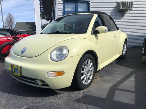 2005 Volkswagen New Beetle Convertible for sale at Advantage Auto Sales & Imports Inc in Loves Park IL