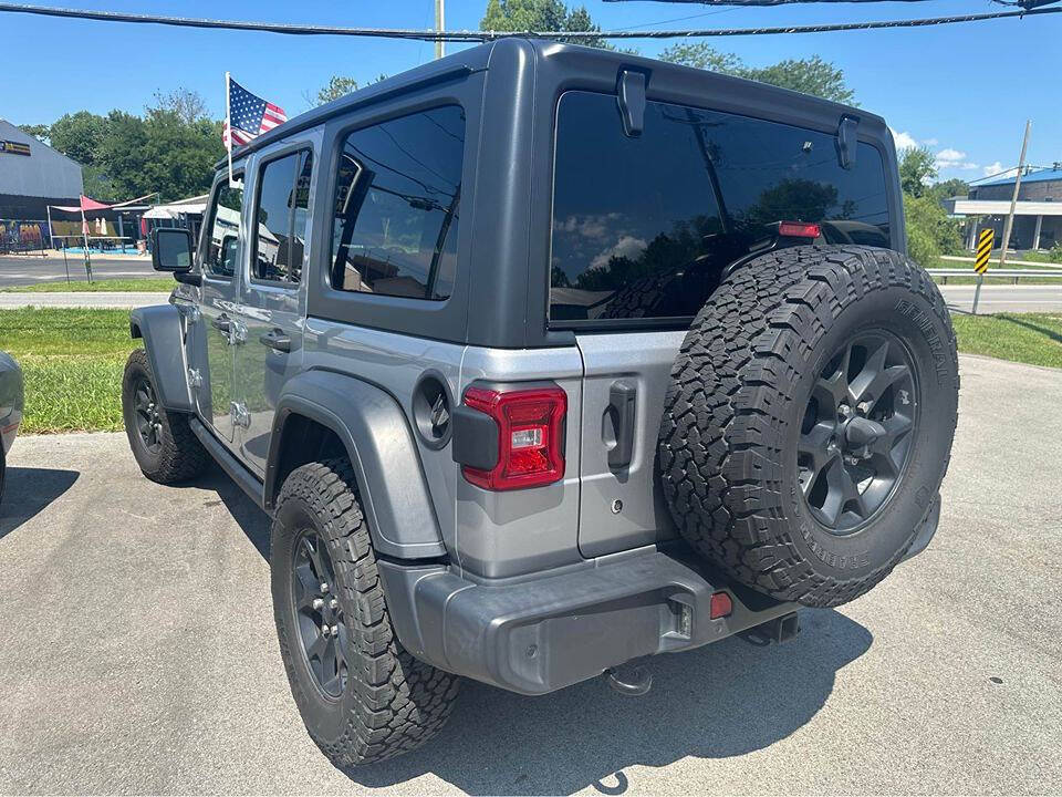 2020 Jeep Wrangler Unlimited for sale at GOTTA GO AUTO SALES LLC in Sellersburg, IN