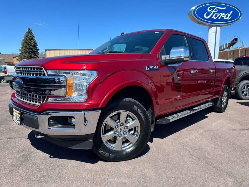 Used 2019 Ford F-150 Lariat with VIN 1FTFW1E47KFD45939 for sale in Windom, Minnesota