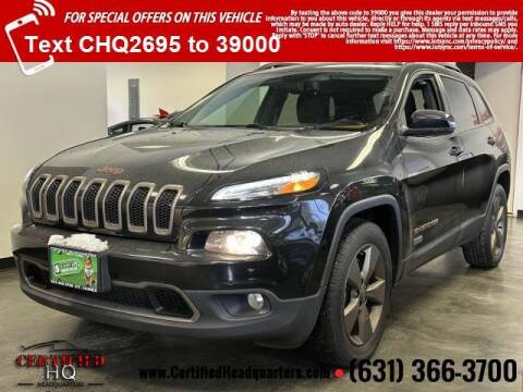 2016 Jeep Cherokee for sale at CERTIFIED HEADQUARTERS in Saint James NY