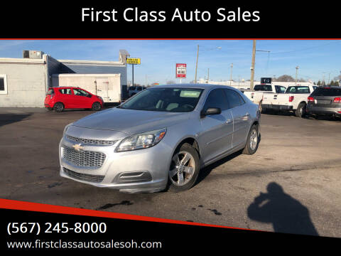 2015 Chevrolet Malibu for sale at First Class Auto Sales in Fostoria OH