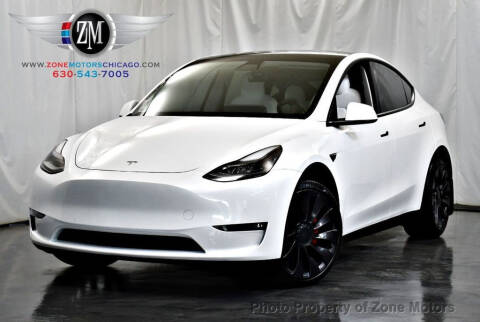 2021 Tesla Model Y for sale at ZONE MOTORS in Addison IL