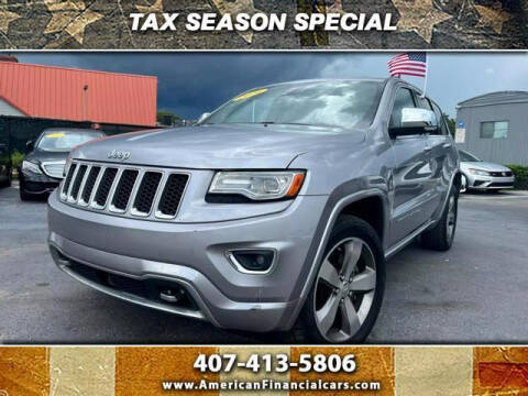 2014 Jeep Grand Cherokee for sale at American Financial Cars in Orlando FL