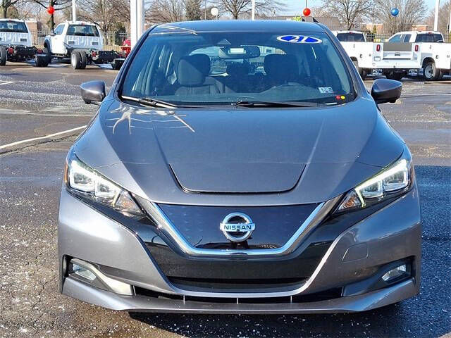 Used 2021 Nissan Leaf SV with VIN 1N4AZ1CV0MC554866 for sale in Philadelphia, PA