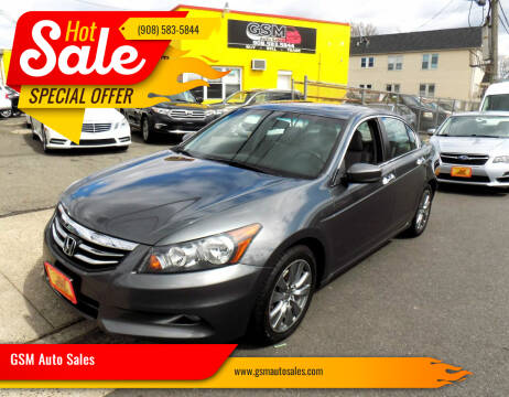 2011 Honda Accord for sale at GSM Auto Sales in Linden NJ