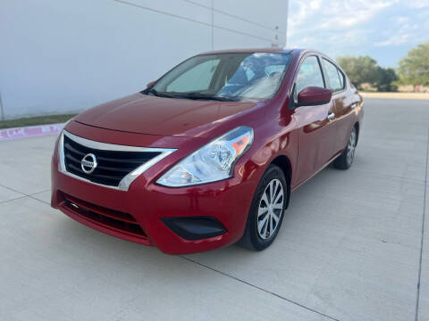 2015 Nissan Versa for sale at Big Time Motors in Arlington TX